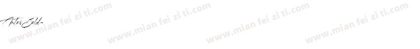Autor Bold字体转换
